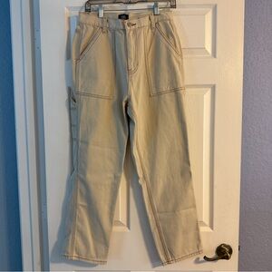 Cream Cargo Pants